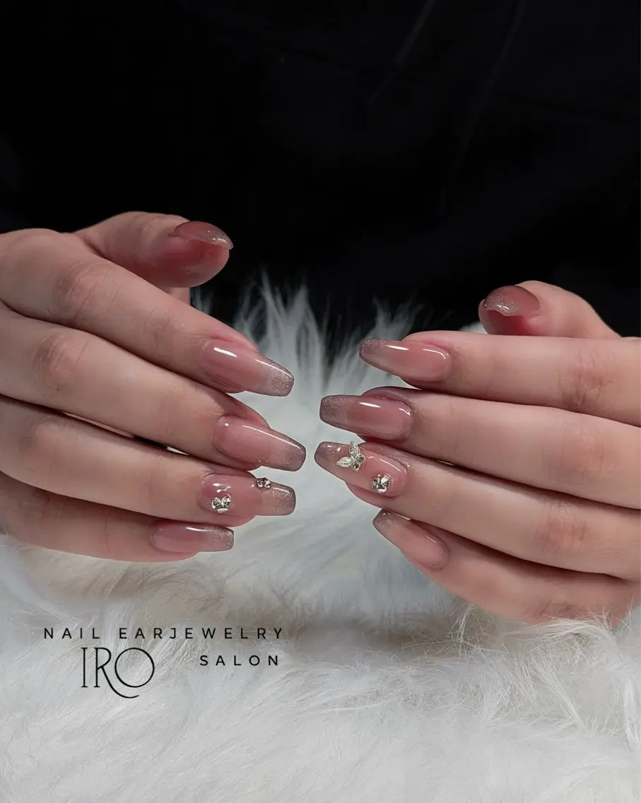 ネイル フラッシュネイル マグネットネイル ワンホンネイル ハンドネイル NAILSALON IROのネイルデザイン