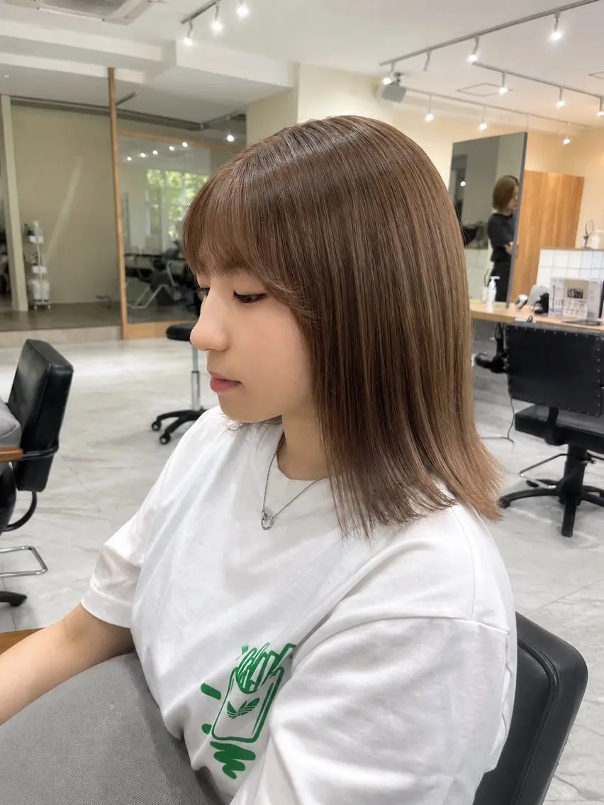ミディアム ヘアカラー カラーリスト カラー特化/ゆづきのヘアスタイル