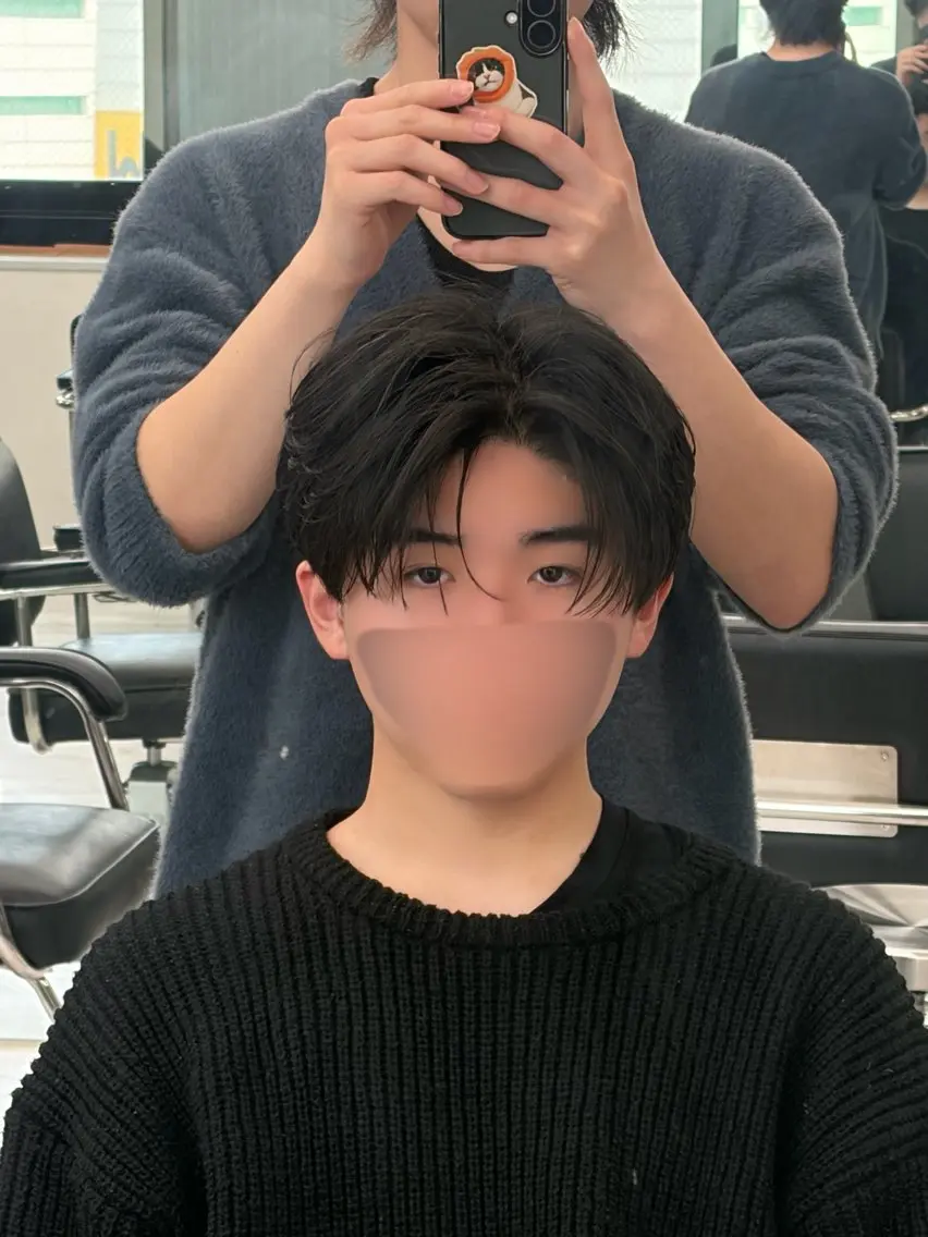 ショート メンズ フジイ カナウのヘアスタイル