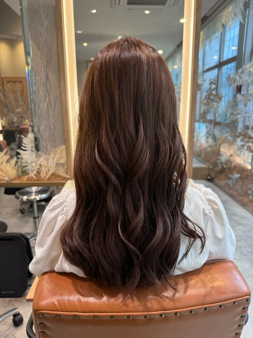 ロング カラー ブラウンカラー 透明感カラー ☁️olelo国立 ☁️Minoriのヘアスタイル