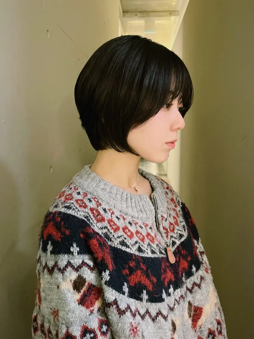 ショート かわの ひとしのヘアスタイル
