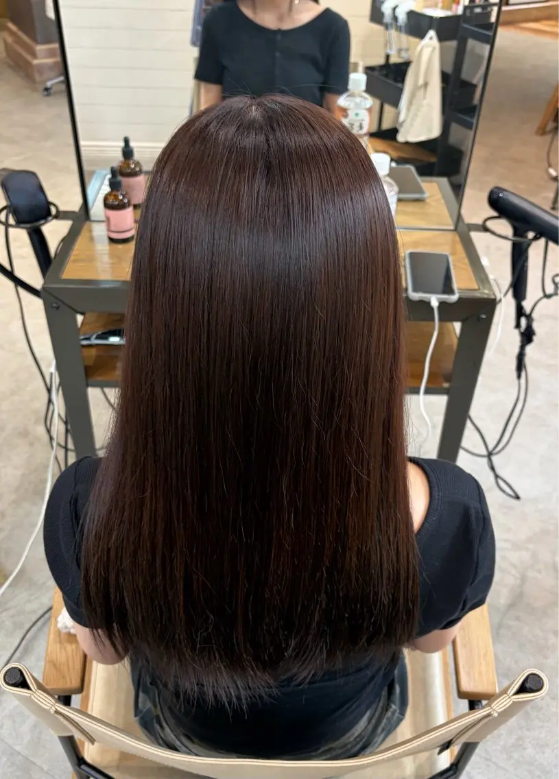 セミロング カラー カラーモデル募集中 anna🫧のヘアスタイル