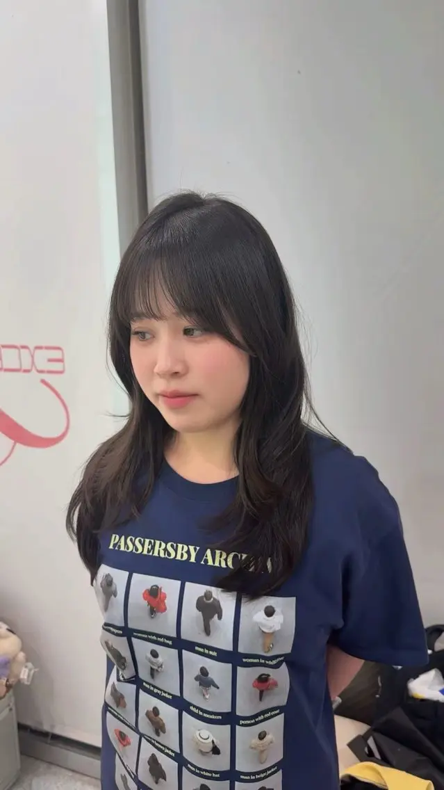 ロング 韓国風ヘア レイヤーカット mi sanaのヘアスタイル