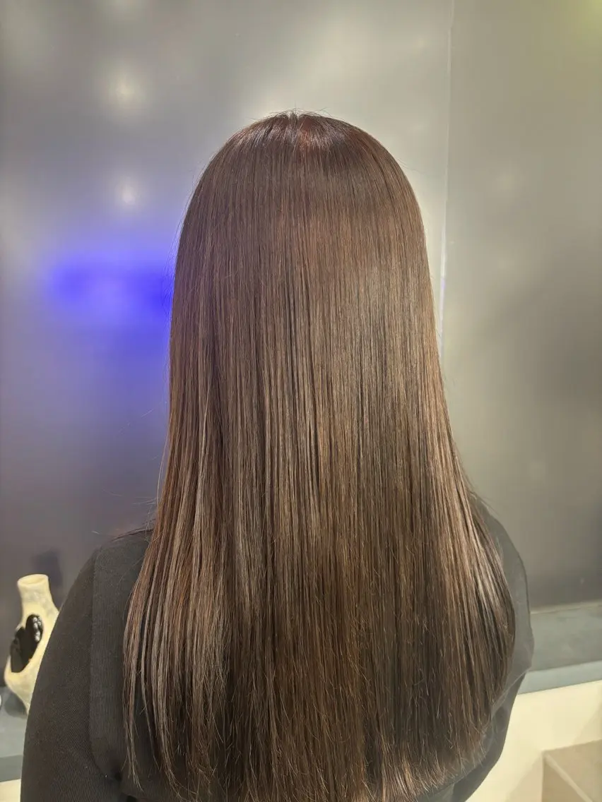 カラー ベージュカラー 透明感カラー ヘーゼル 村田 彩音のヘアスタイル