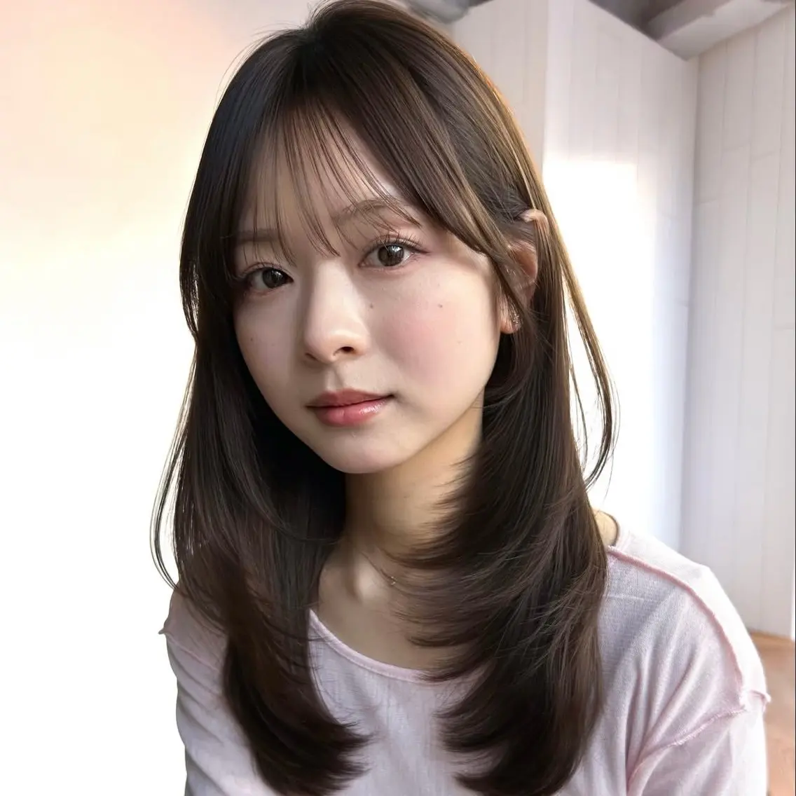 セミロング 池袋レイヤーカット 特化🔥YUUKIのヘアスタイル