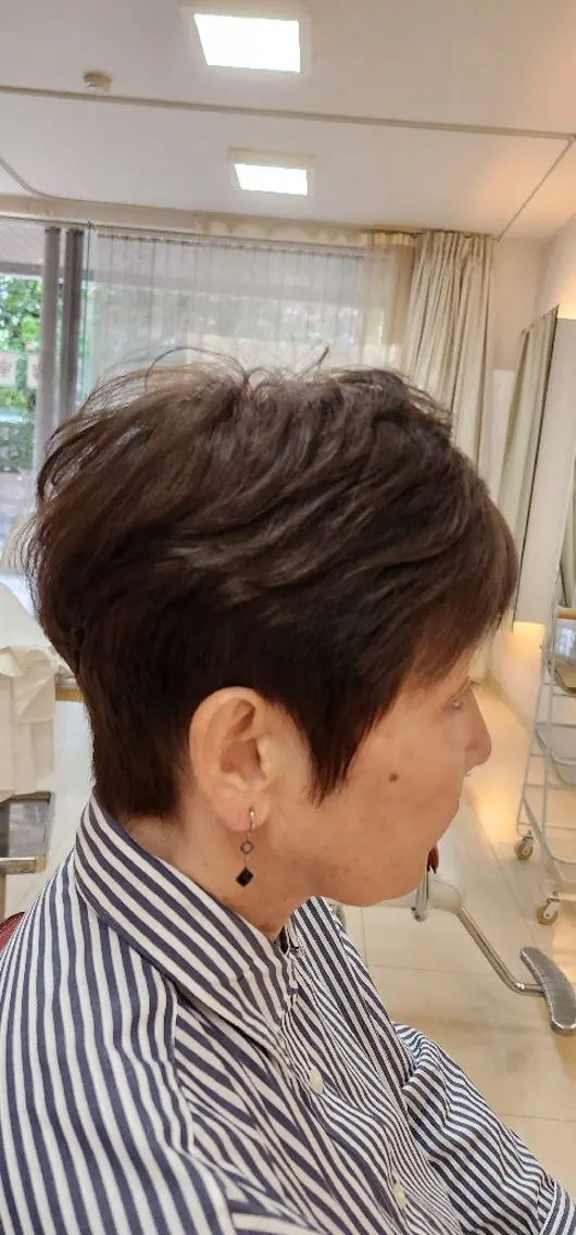 ショート カラー パーマ hairmake Juinのヘアスタイル