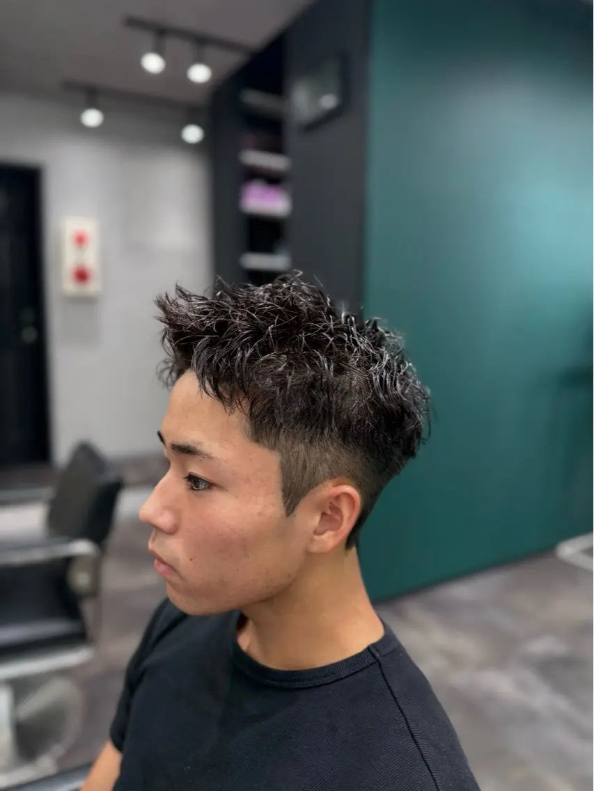 ショート パーマ メンズ カット パーマ 🌴メンズ特化🌴 坂本七星のヘアスタイル