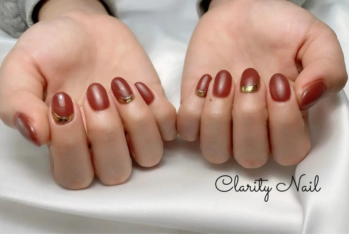 ネイル アートネイル 持ち込み ハンドネイル Clarity Nailのネイルデザイン