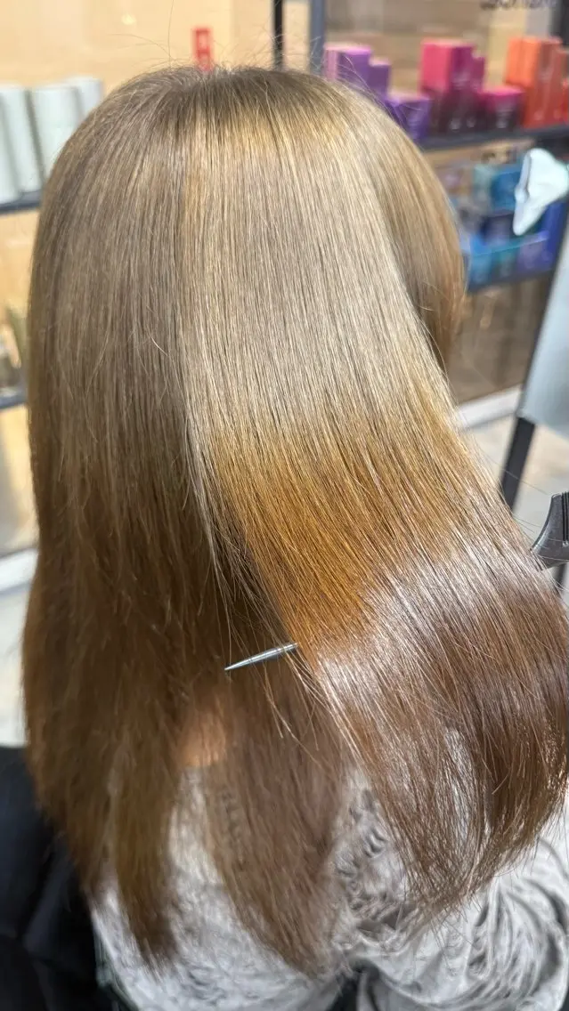 💫平日限定✨【可愛いとかっこいいを叶える】ダブルカラー ＋ INBRONTREATMENTの写真