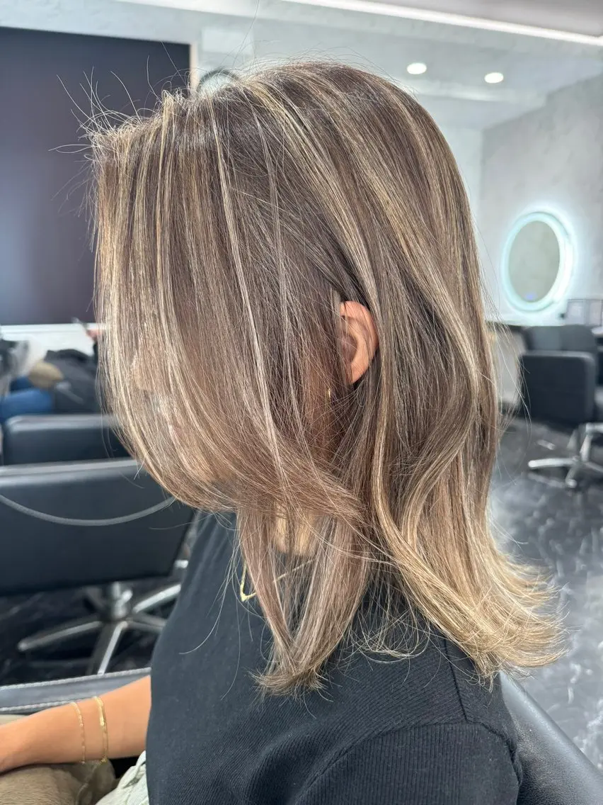 ミディアム ヘアカラー LOHAS Kanaのヘアスタイル