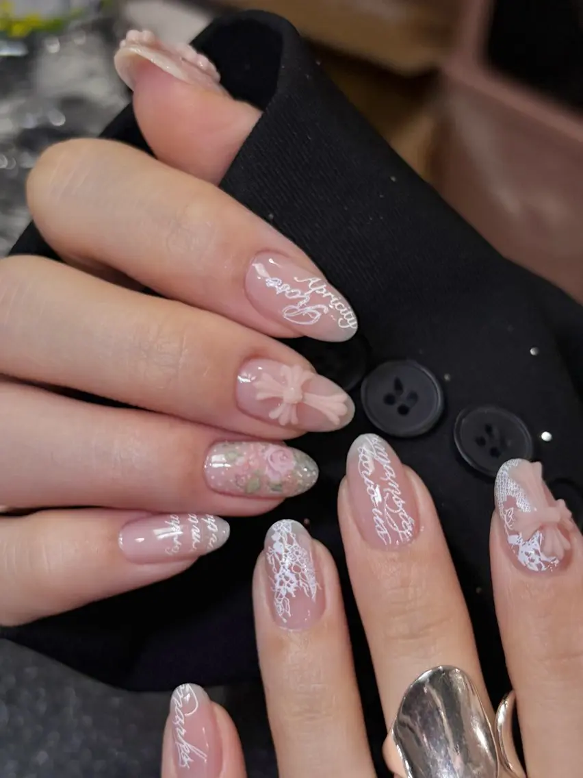 ネイル ハンドネイル Dark honey スカルプ専門原宿店のネイルデザイン