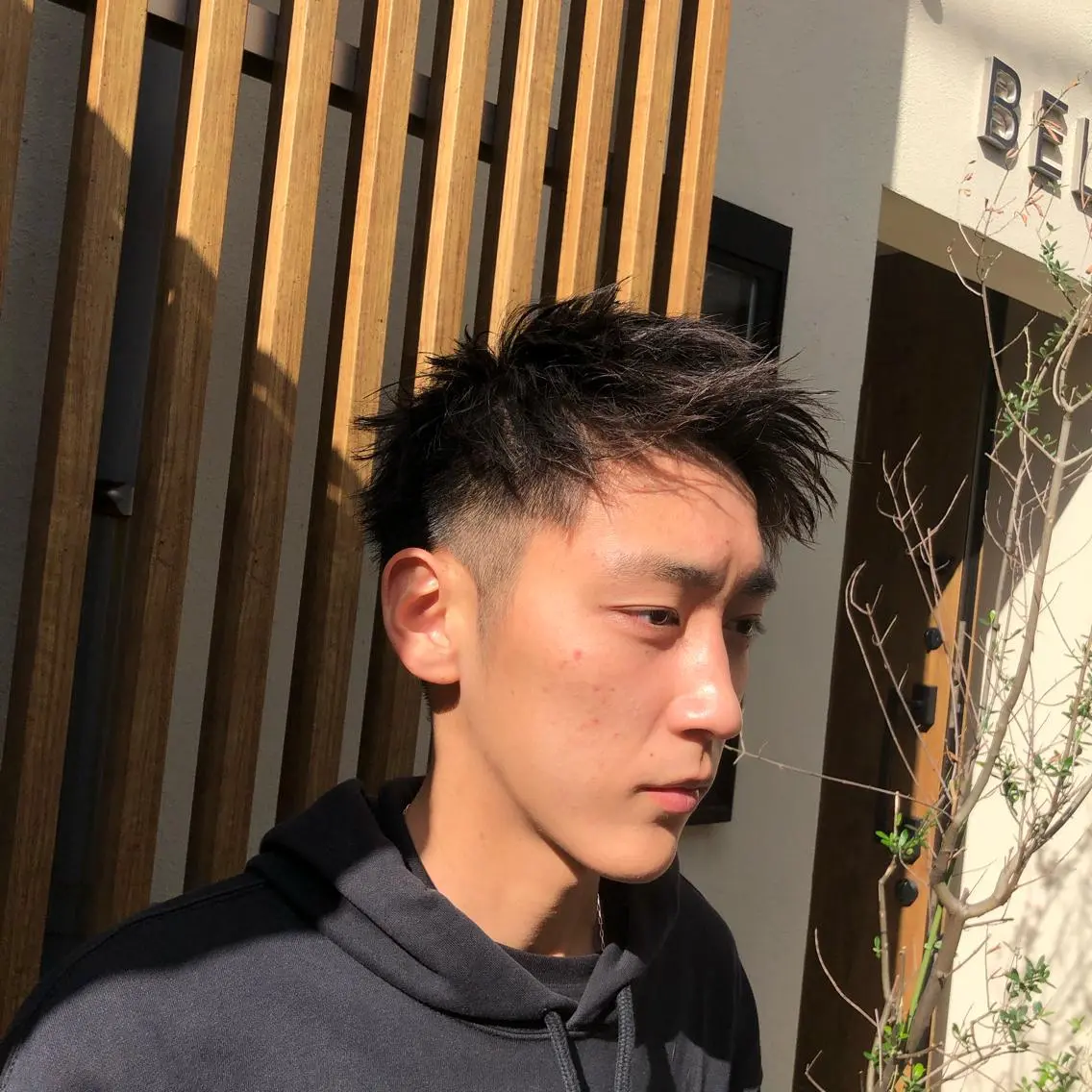 メンズ 刈り上げ ツイストスパイラル 成林康平のヘアスタイル