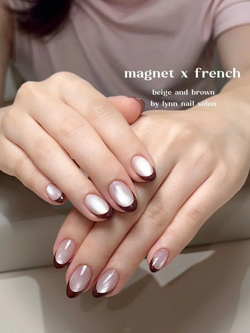 ネイル フットネイル フレンチネイル グラデーション ハート 韓国ネイル ハンドネイル Lynn_ Nailのネイルデザイン