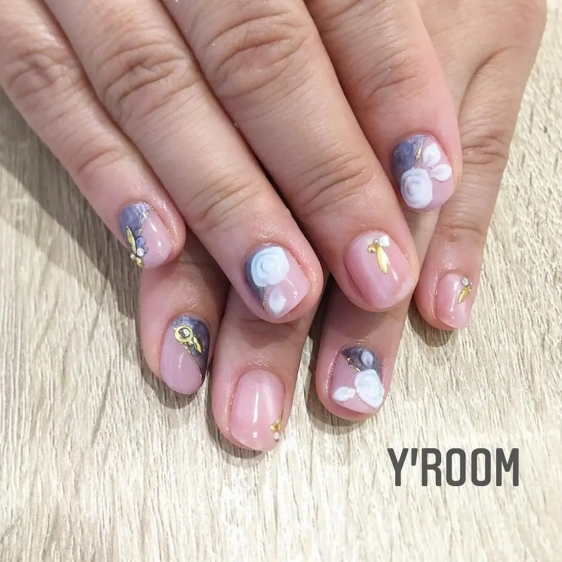 ネイル ジェルネイル ニュアンスネイル ワンカラーネイル パラジェル ハンドネイル YUKA （ネイリスト）のネイルデザイン