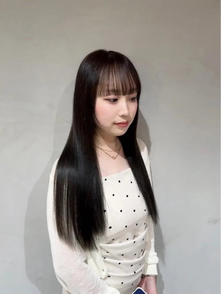 ロング トリートメント 酸熱トリートメント kurumi🎀 /髪質改善のヘアスタイル