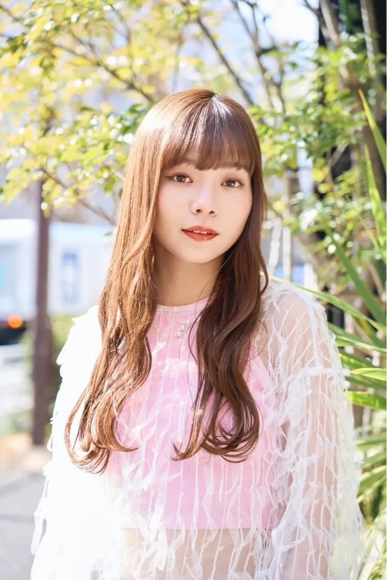 ロング カラー 透明感カラー カット パーソナルカラー 診断🍀マリンのヘアスタイル