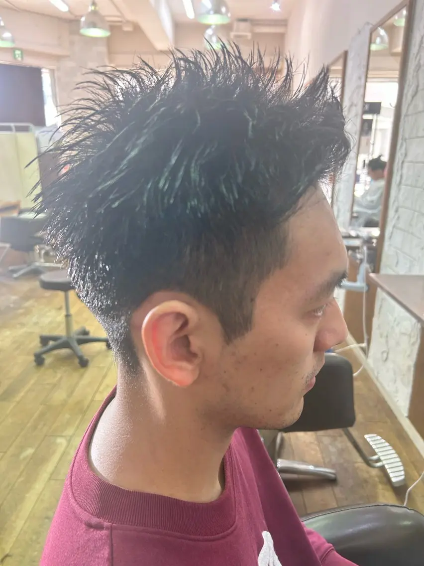 ショート メンズ カット archange 齋藤旭冶/川口のヘアスタイル