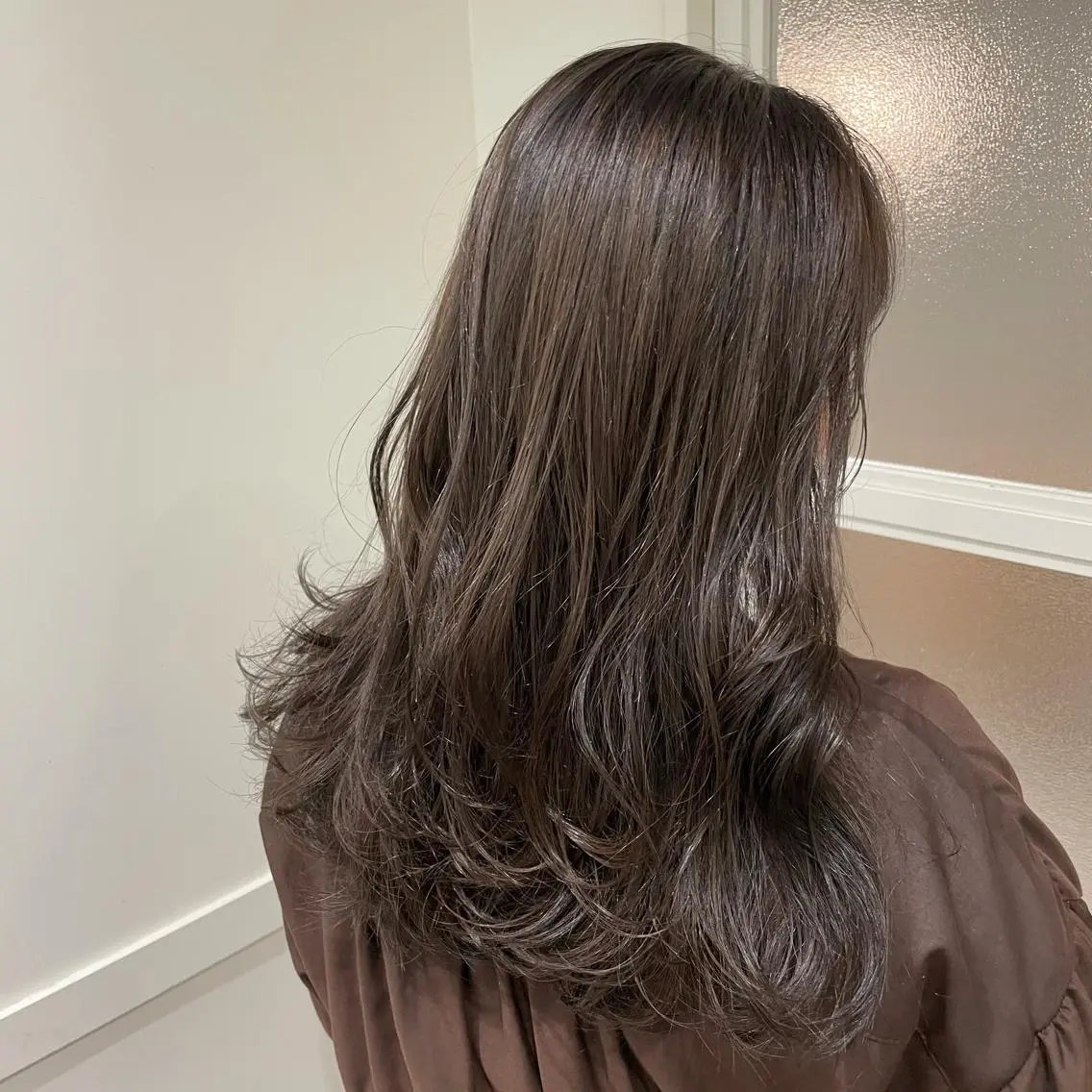 セミロング カラー 当日予約⭕️ Rene’のヘアスタイル