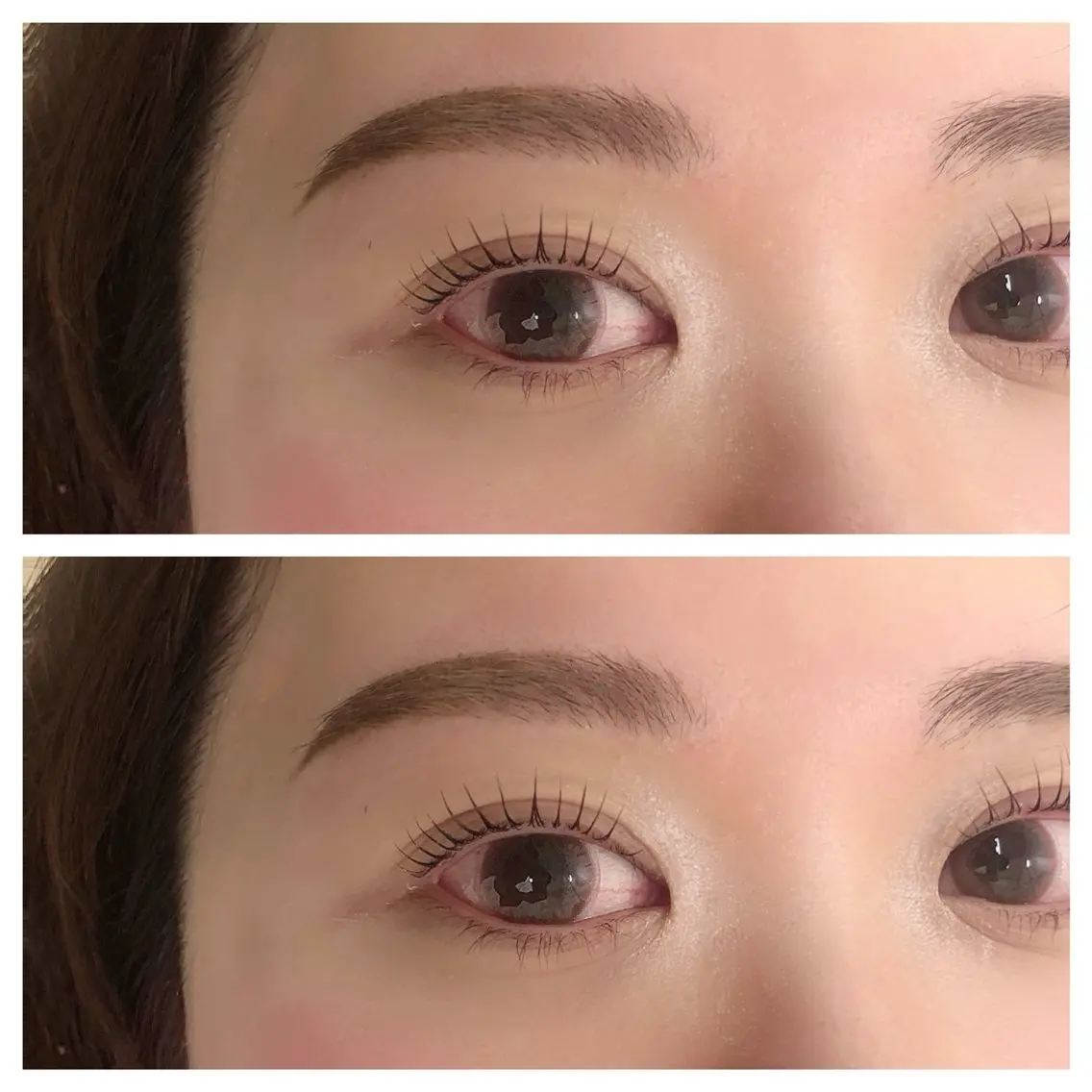 マツエク・マツパ 束感まつ毛 一重×まつ毛パーマ THE BALM🤎 沖田のマツエク・マツパデザイン