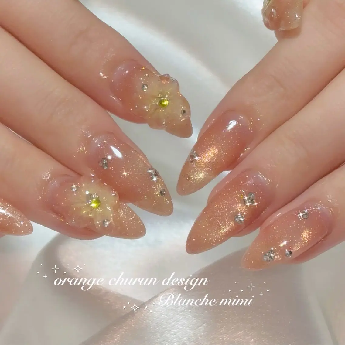 ネイル ハンドネイル Blanche mimi.u_aのネイルデザイン