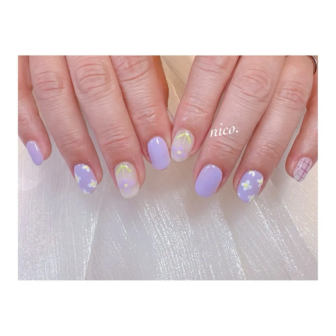 ネイル ハンドネイル フットネイル nailsalon nico.のネイルデザイン