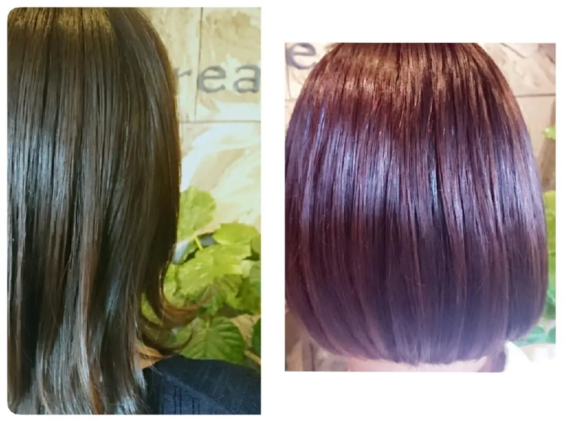 ミディアム 清水 旭美のヘアスタイル