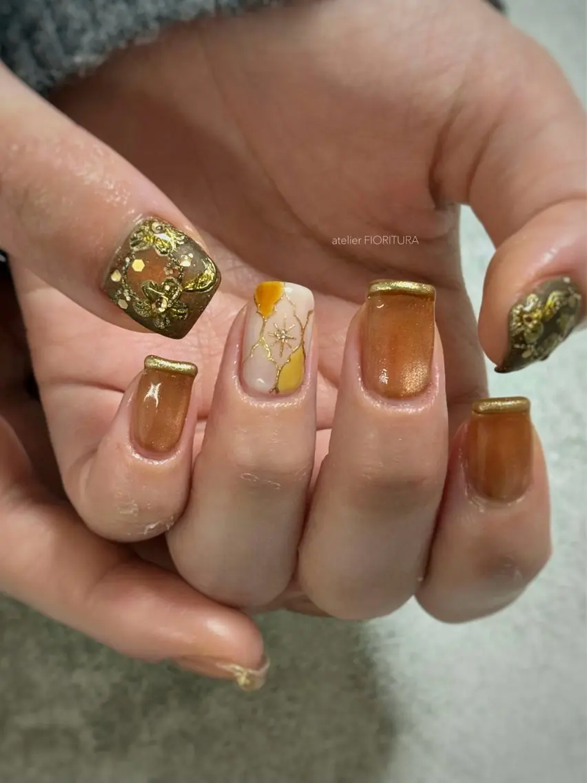 ネイル ハンドネイル FIORITURA Maikoのネイルデザイン