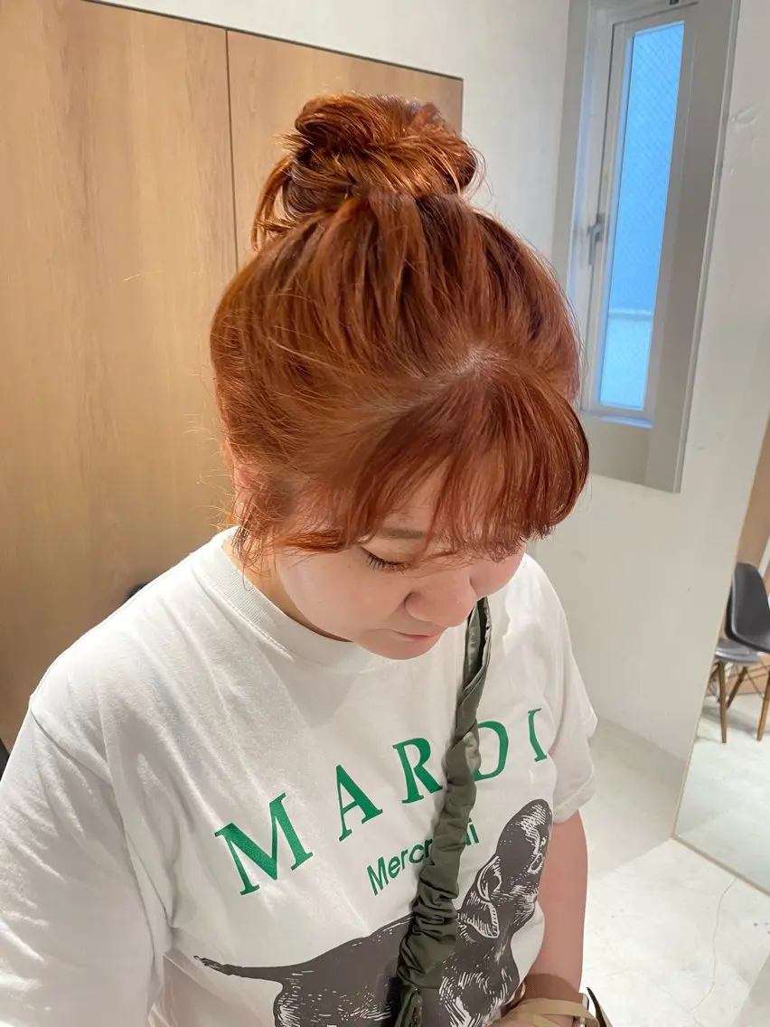 ロング カラー ベージュカラー ブリーチ 透明感カラー ダブルカラー ブリーチなしカラー カット ヘアカラー トリートメント mei｜顔まわり ×透明感カラーのヘアスタイル