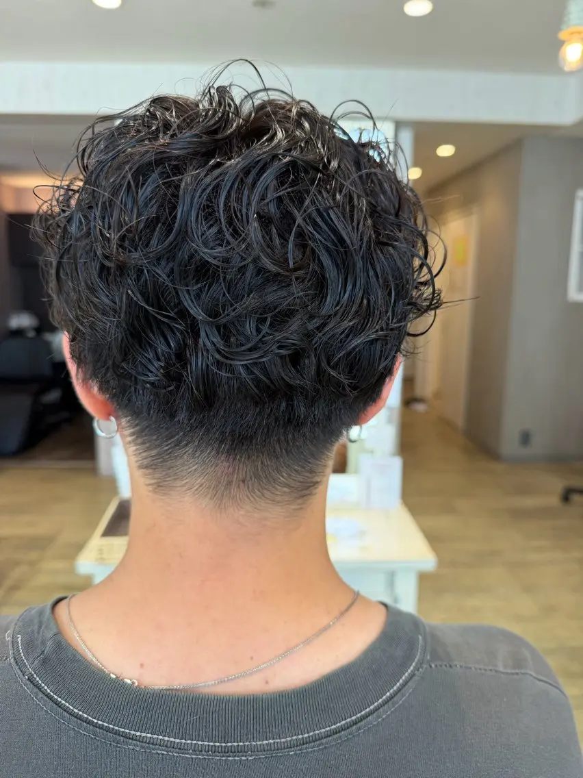 ショート パーマ カラーモデル募集中✨ MIKUのヘアスタイル