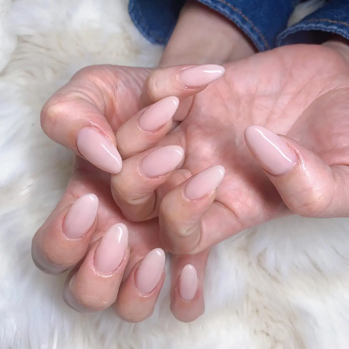 ネイル ジェルネイル 韓国ネイル ワンカラーネイル スカルプネイル シンプルネイル en.渋谷 モエのネイルデザイン