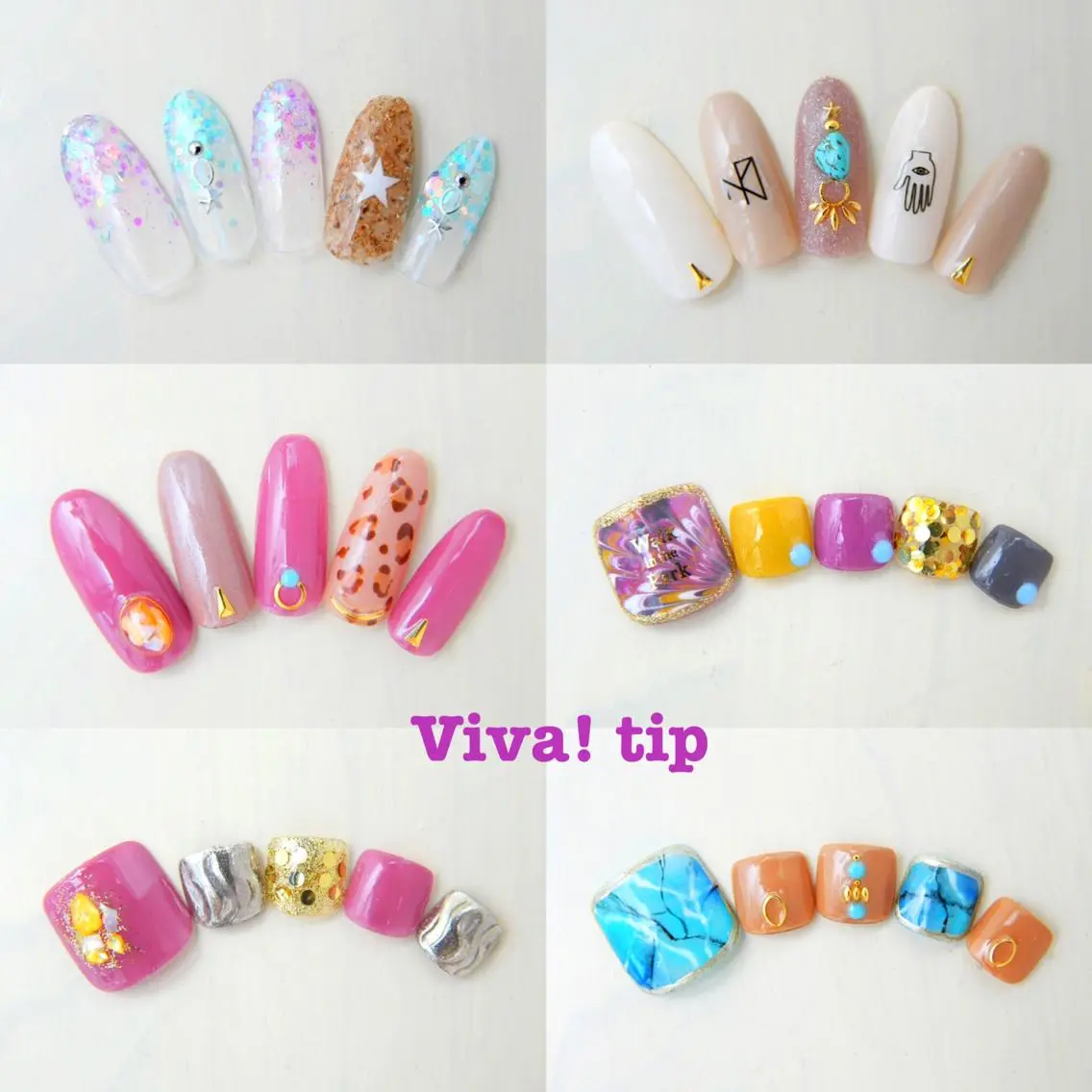 ネイル Viva!tip ビバティップネイルのネイルデザイン