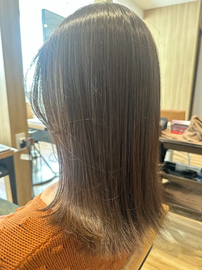ミディアム カラー カット ヘアカラー トリートメント ✨✂️Nori ✂️✨のヘアスタイル