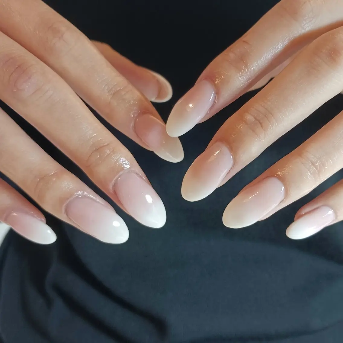 ネイル ジェルネイル グラデーション 持ち込み 冬ネイル クリスマス ハンドネイル owlnail /持込みデザイン専門のネイルデザイン