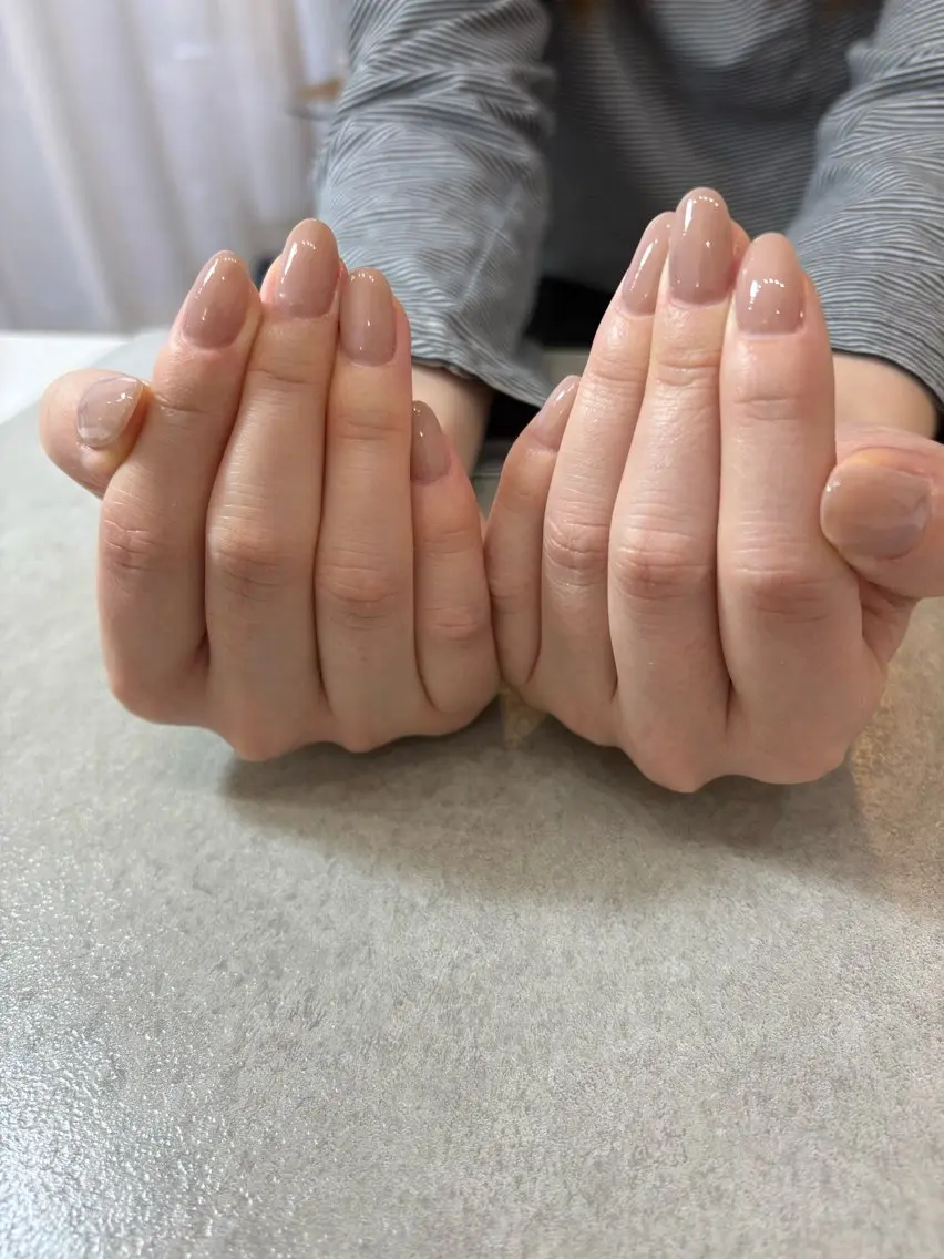 ネイル ハンドネイル momo Leaf Nailのネイルデザイン