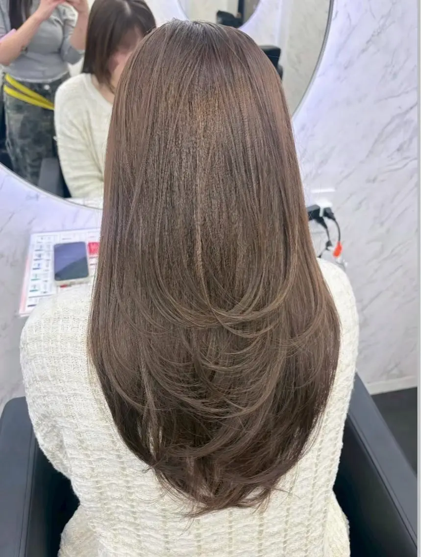 カラー 韓国風カラー🇰🇷 /RENKAのヘアスタイル