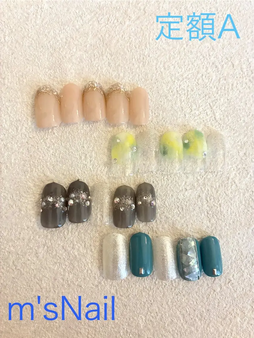 ネイル ジェルネイル パラジェル m'sNail 福岡西区 ネイルのネイルデザイン