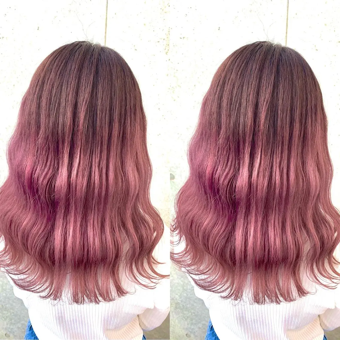 ロング カラー ヘアカラー トリートメント 🌈艶ハイトーン🌈 心を込めます🤝涼介のヘアスタイル