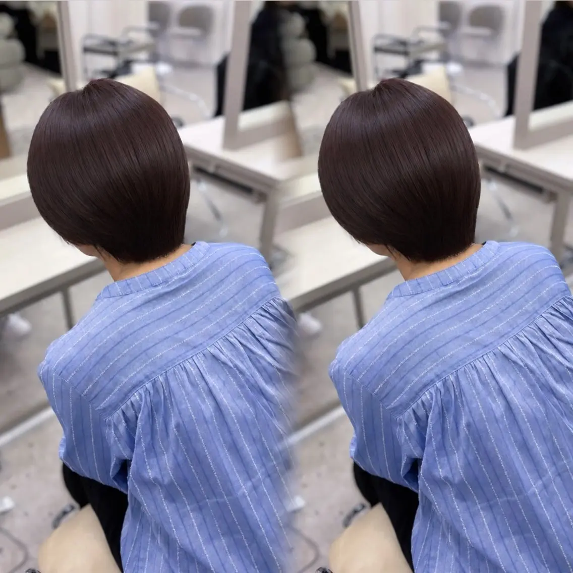 【グレイカラー🩶】白髪染めの写真