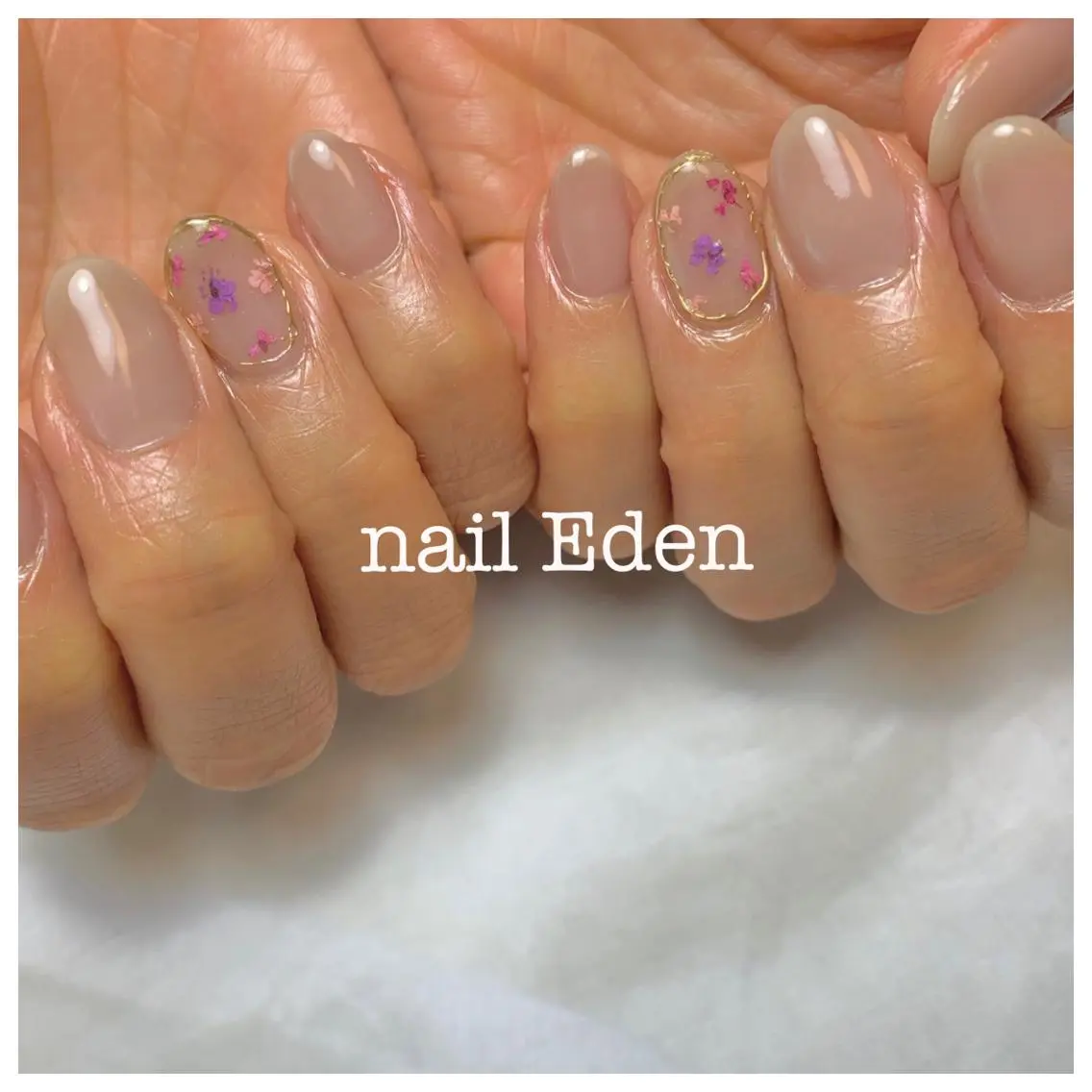 ネイル 持ち込み Eden ♾️のネイルデザイン
