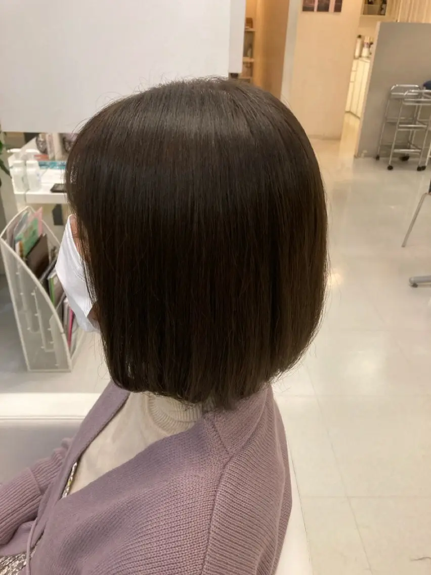 ミディアム 宇野 遥香のヘアスタイル