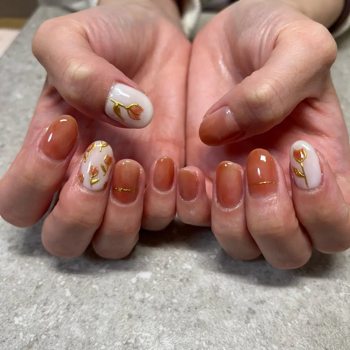 10日限定❣️13:00~19:00🎀 ハンド🖐️90分フリーアート🩵画像持込可⭐️オフ込3000円の写真