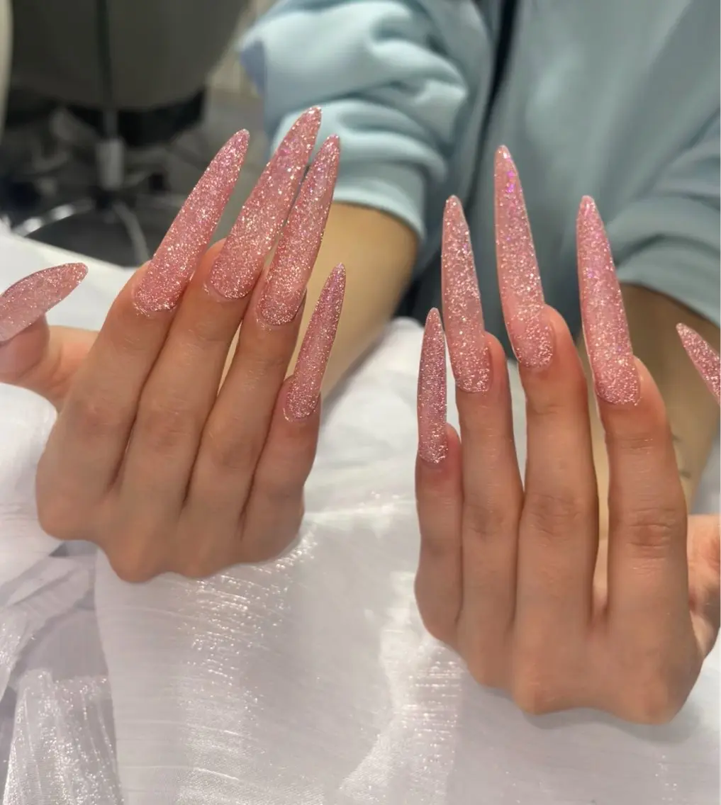 ネイル オーロラネイル クリアネイル フラッシュネイル ジェルネイル グラデーション ハンドネイル ZUZU AMEE NAILのネイルデザイン