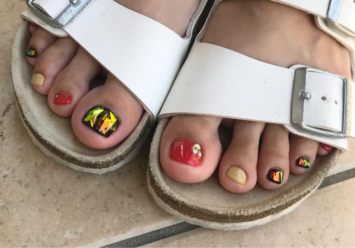フット持ち込みネイルMプランの写真