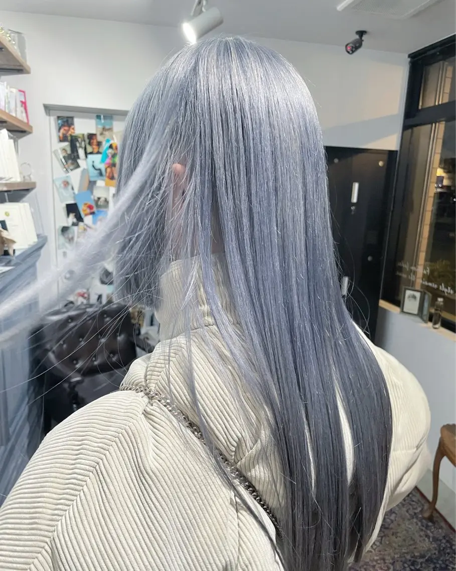 【🍭ブリーチカラー迷ったらコレ🍭】ハイトーンカラー🧚♂️ブリーチ2回+カラー+トリートメント🫧の写真