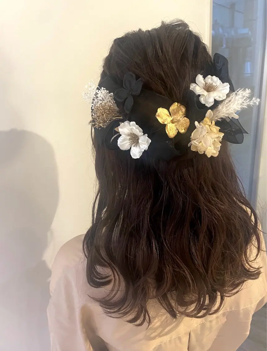セミロング しのはら まどかのヘアスタイル