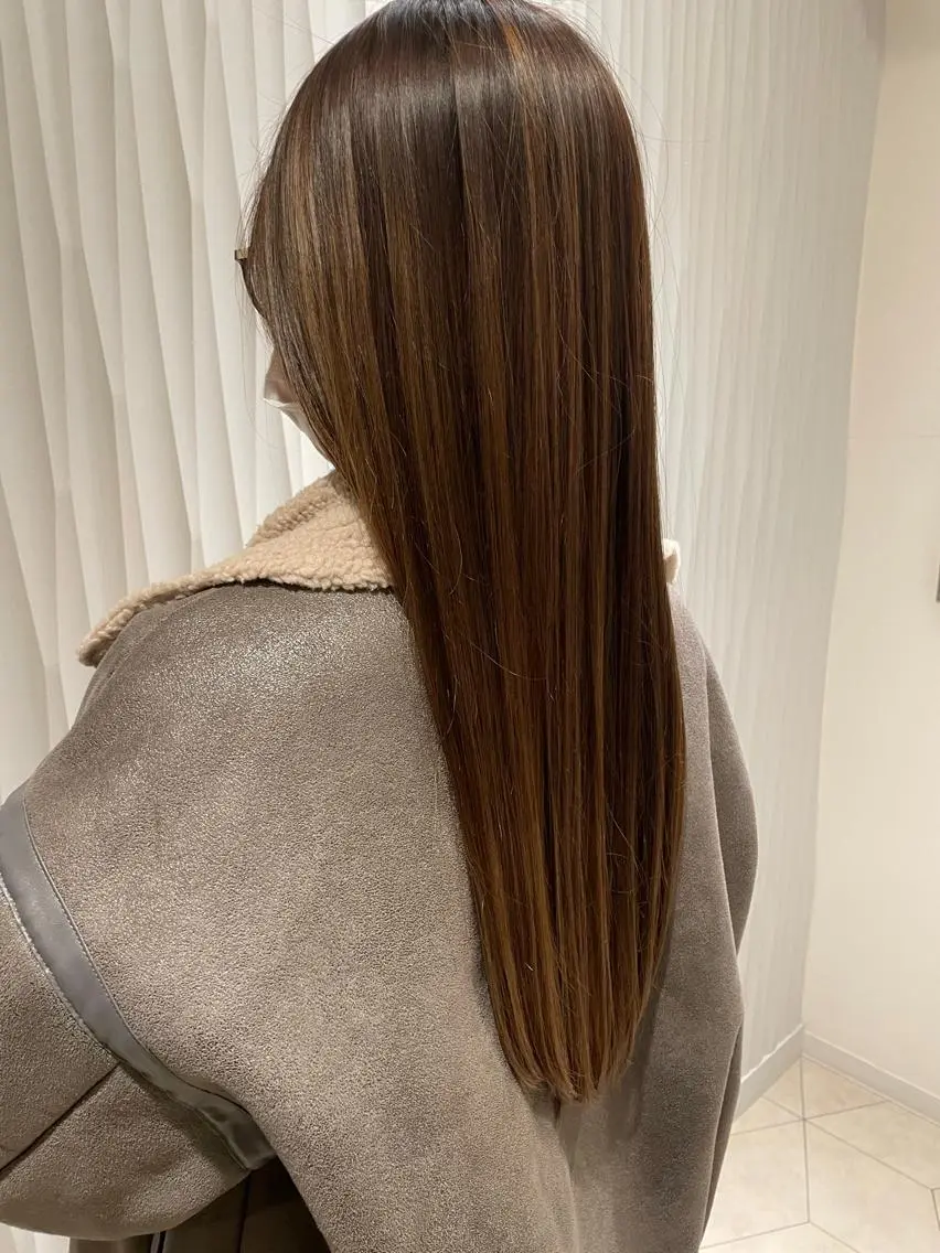 ✨水素2倍更なる美髪✨髪質改善ミネコラtr + 似合わせカット✂️+Color+炭酸Spa💆の写真