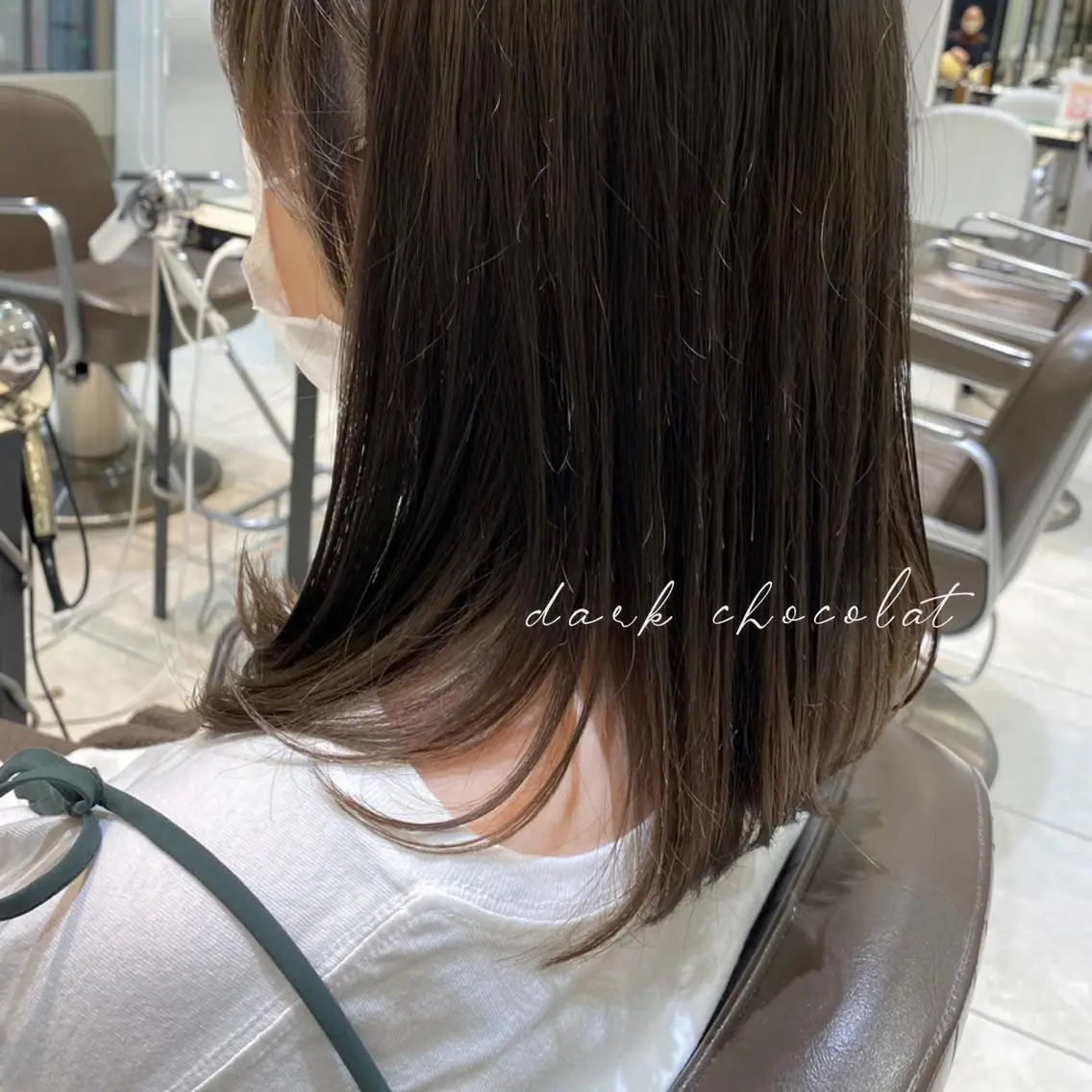 セミロング カラー ブリーチ ヘアカラー トリートメント 韓国ヘア🇰🇷 トヨキトキコのヘアスタイル