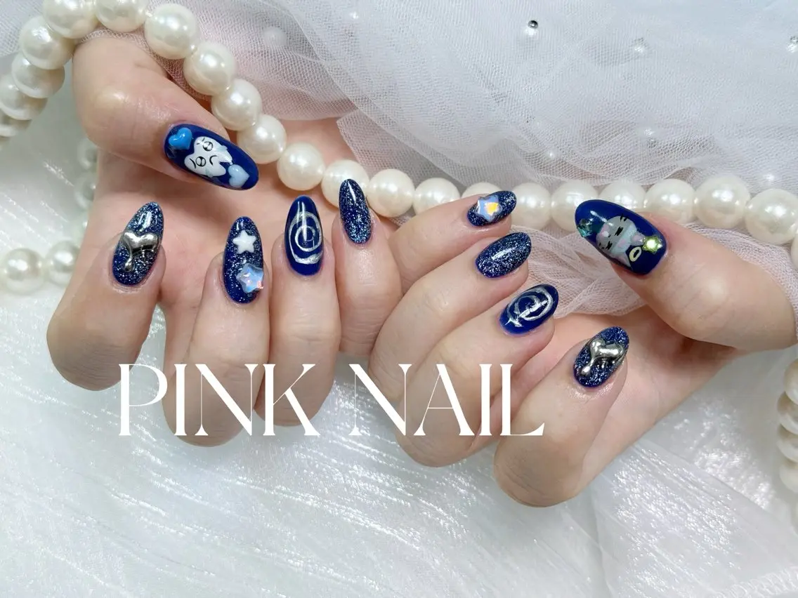 ネイル ハンドネイル pink nailのその他イメージ