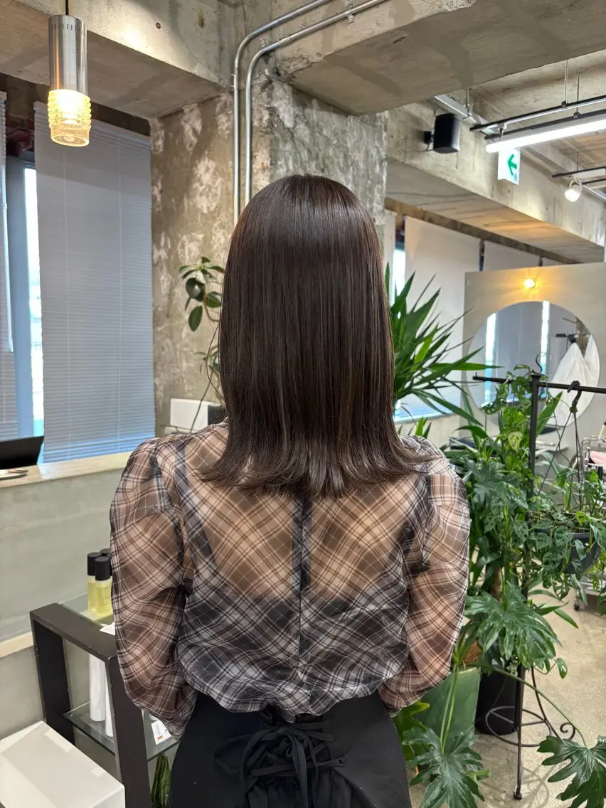 【ご新規様限定】カット➕酸性縮毛矯正➕高濃度水素ケア💧➕Aujuaトリートメントの写真