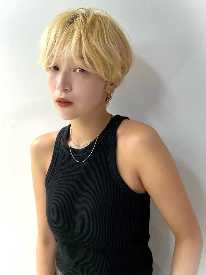ショート 渋谷美容師 vain はるのヘアスタイル